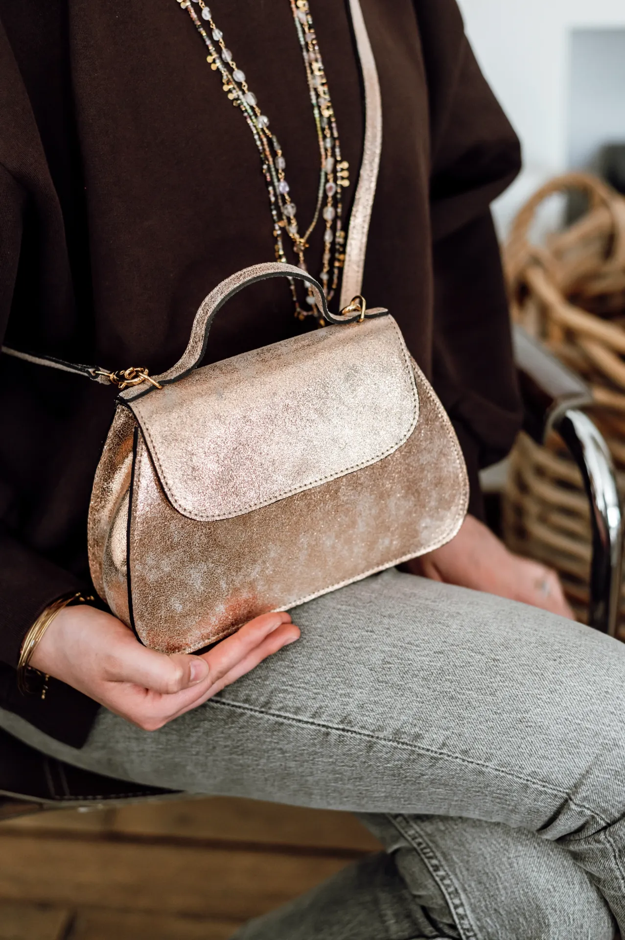 Dona  (Cervo (grainé), Blanc)